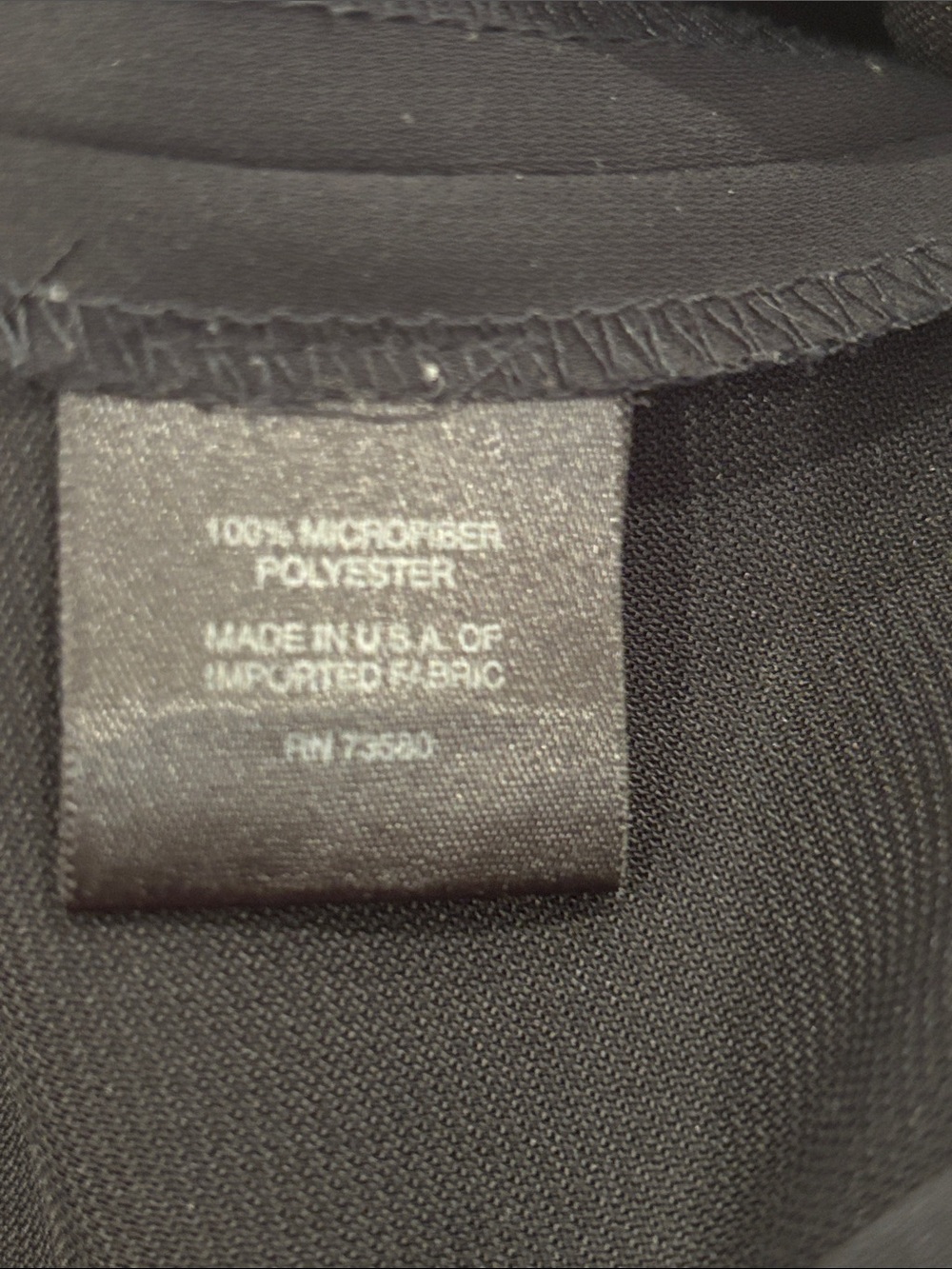 Y2K YANSI FUGEL BLACK STRAIGHT-LEG DRESS TROUSERS SZ 6 - Picture 6 of 6